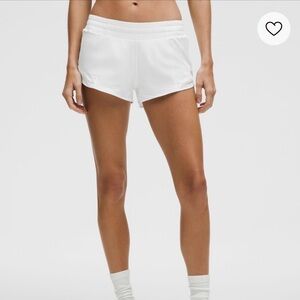Lululemon white Hotty Hots - Size 10